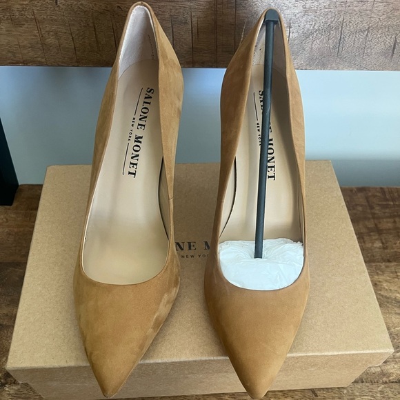 #52 Salone Monet Women Anita Pointed Toe High Heel Sandals Paul Size 9.5 - Picture 1 of 6